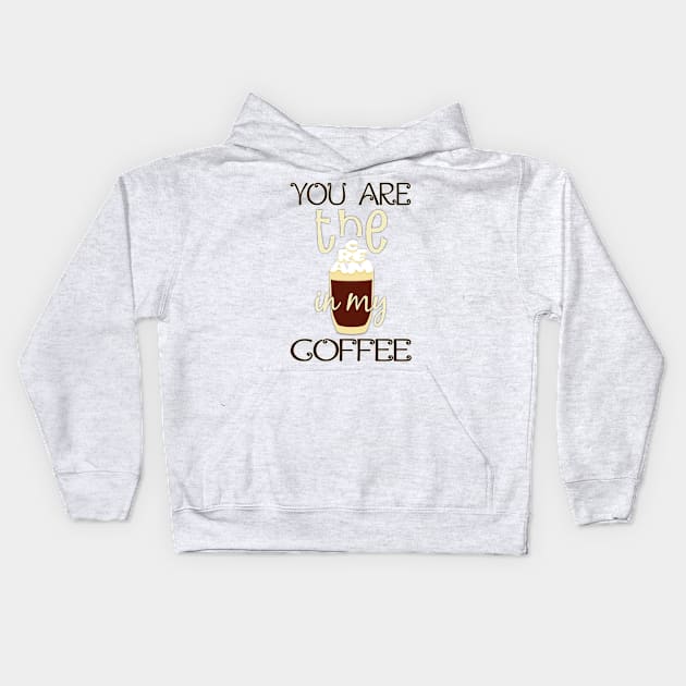 Coffee Lover Kids Hoodie by Gramoda